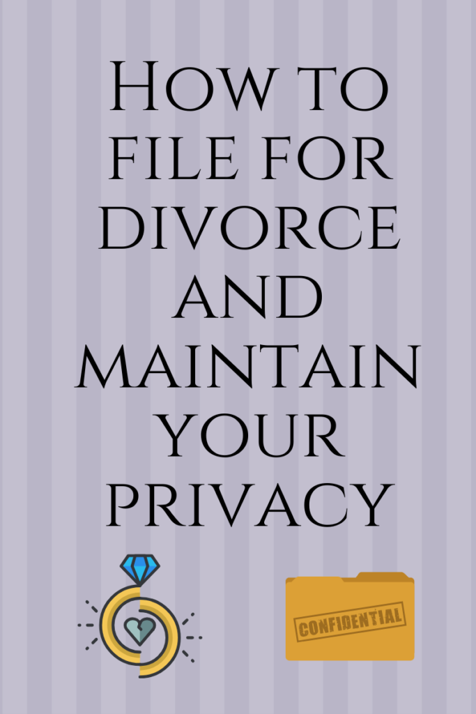 Divorce and privacy