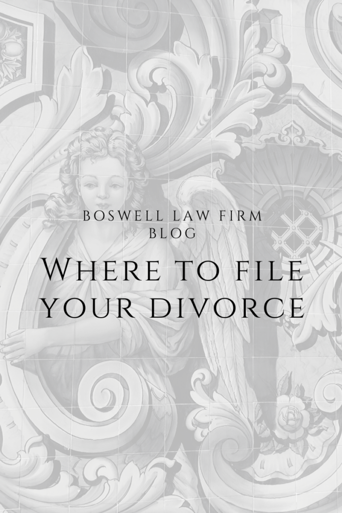 Which Court should you file your divorce in